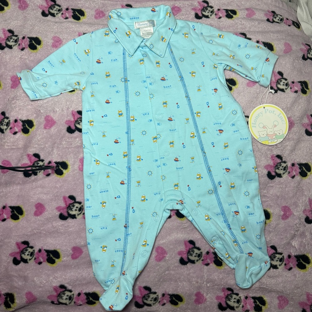 Blue One Piece